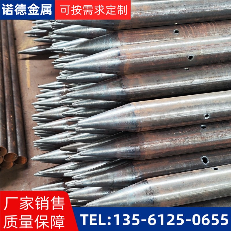 鄂州隧道入岩超前小导管